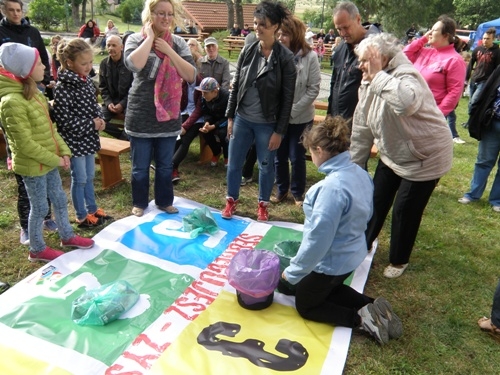 Fotografia z Dni Gminy Wicko 2015 -dzień pierwszy, Olimpiada Wiejska