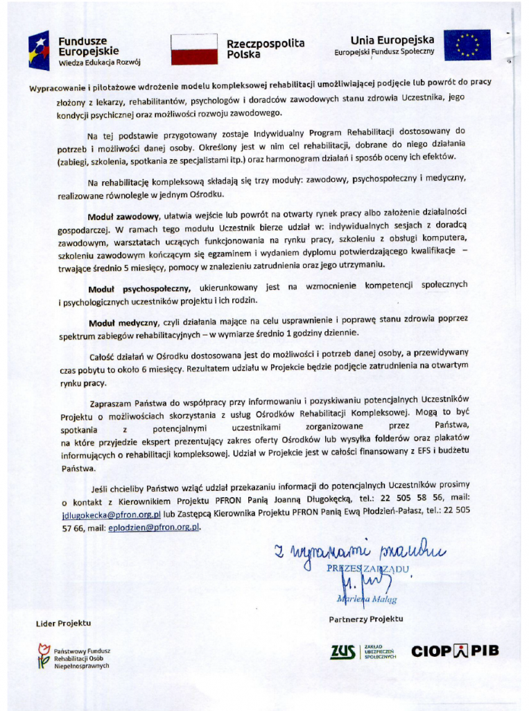 Grafika: “Powrót do zdrowia – powrót do pracy”.