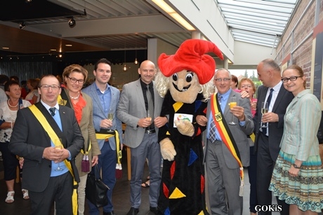 Burmistrz Gminy Zonnebeke wita delegację z Gminy Wicko 