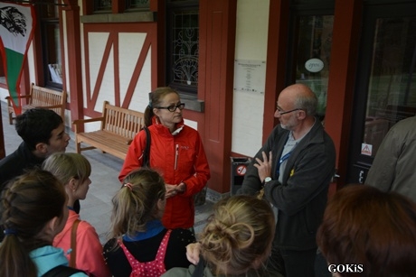 Młodzież z Gminy Wicko w Museum w Passchendaele