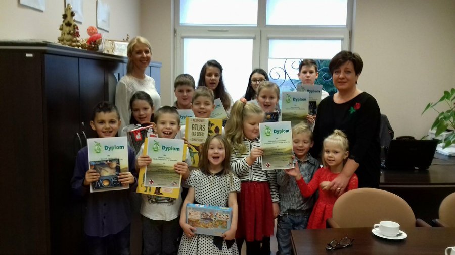 Gminnym Konkursie Ekologiczny – wręczenie nagród