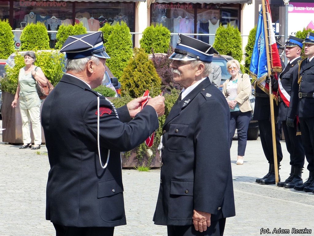 Obchody Dnia Strażaka w Lęborku 23 maja 2018.