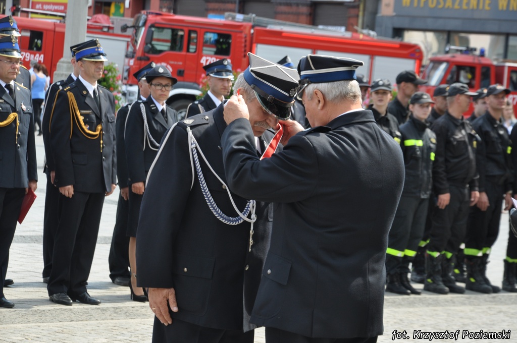 Obchody Dnia Strażaka w Lęborku 23 maja 2018.