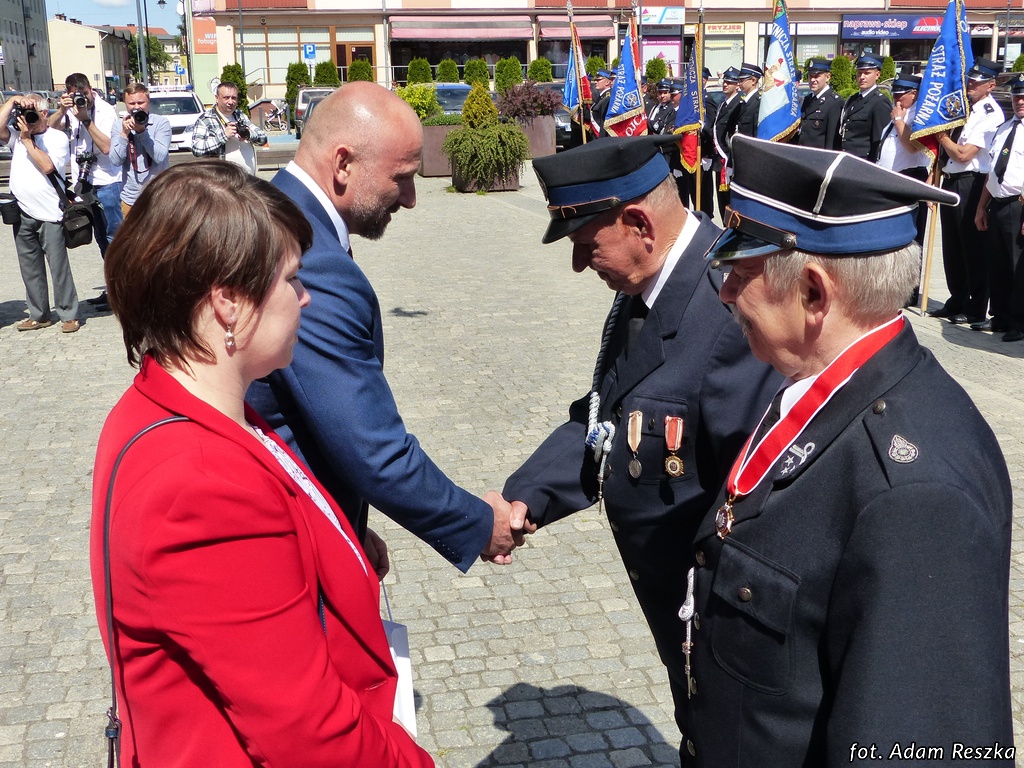 Obchody Dnia Strażaka w Lęborku 23 maja 2018.