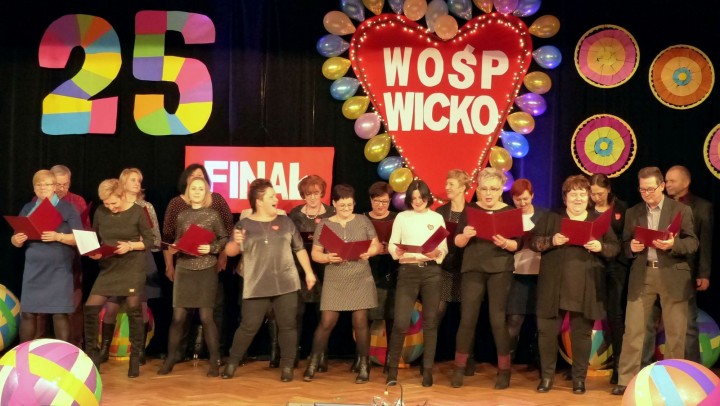 Grafika: Podsumowanie 25 finału WOŚP w Wicku