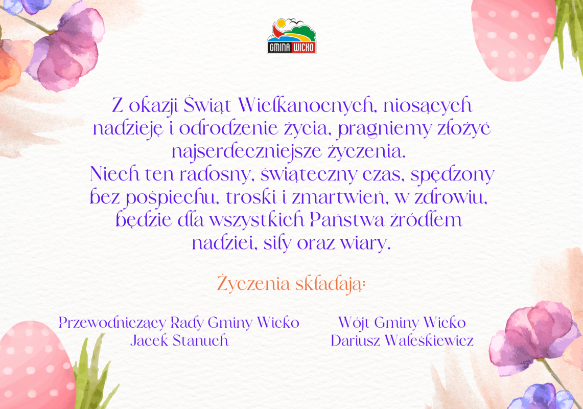 Grafika 1: Z okazji Świąt Wielkanocnych 