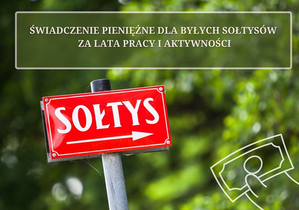 Grafika 1: Świadczenie pieniężne dla byłych sołtysów – 300zł miesięcznie