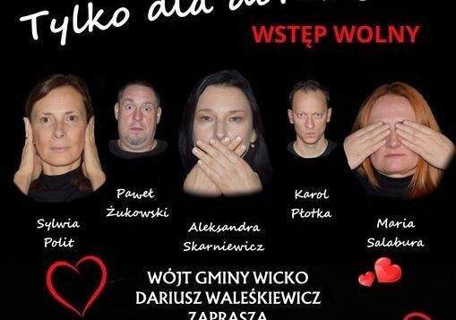 Grafika 1: Spektakl z okazji Walentynek " Tylko dla dorosłych"