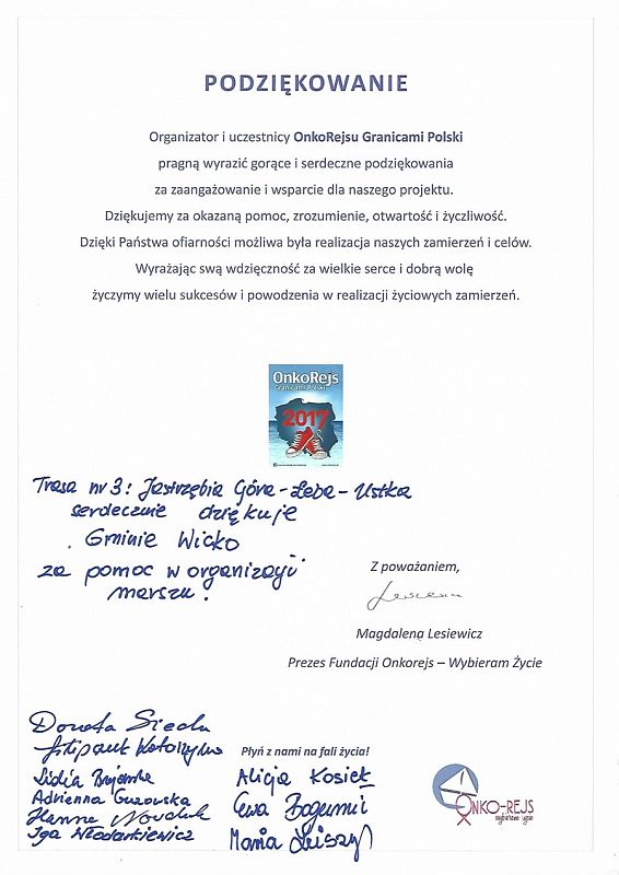 Grafika #0: II Onkorejs Granicami Polski - po pierwsze: BADAJ SIĘ !!!