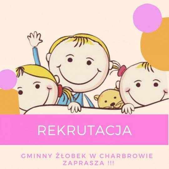 Grafika: Rekrutacja dzieci do Żłobka...