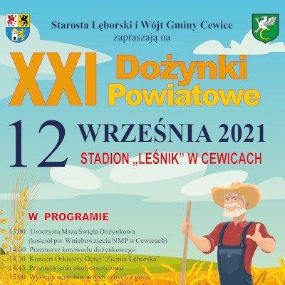 Grafika: XXI Dożynki Powiatowe 12 wr...