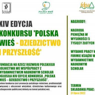 Grafika: "Polska wieś - dziedzi...