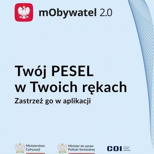 Grafika: ZASTRZEŻ PESEL I CHROŃ SWOJ...