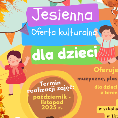 Grafika: Jesienna oferta kulturalna ...