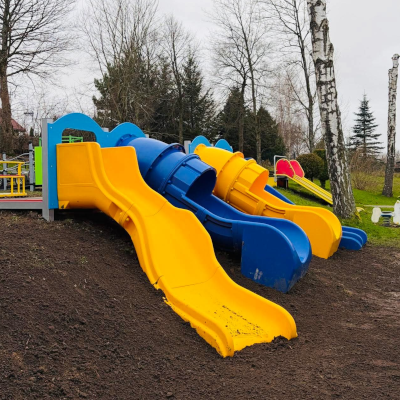 Grafika: Rozbudowa placu zabaw w Gmi...