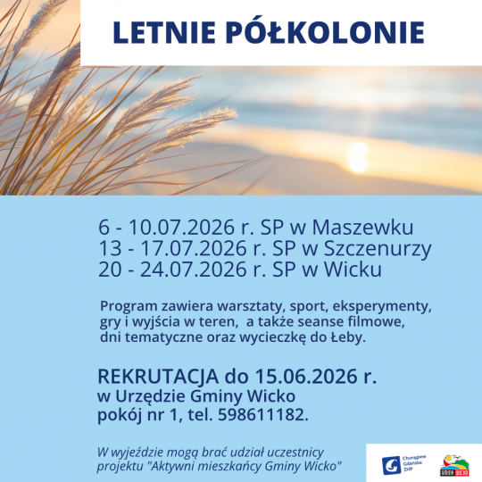 Grafika: Wakacyjne półkolonie