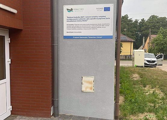 Grafika 1: Odbiór końcowy świetlicy w miejscowości Łebieniec