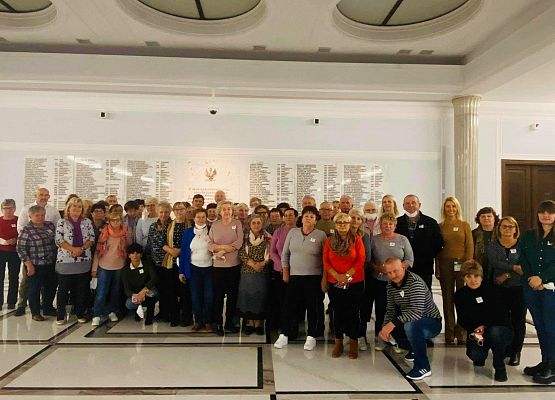 Grafika 5: Wyjazd edukacyjny do Warszawy dla seniorów