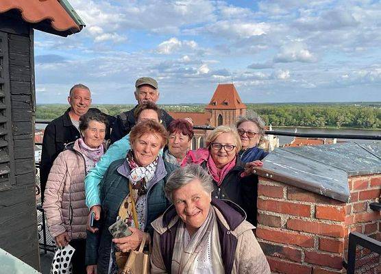 Grafika 2: Mieszkańcy Gminy Wicko zwiedzają Toruń