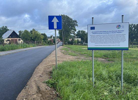 Grafika 3: Przebudowa ulicy Morskiej i Rekreacyjnej jako zapewnienie dojazdu do budynku OSP w Wicku”