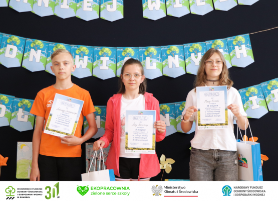 Grafika 20: Utworzenie ekoPracowni w Szkole Podstawowej w Wicku ze środków WFOŚiGW w Gdańsku