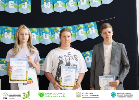 Grafika 22: Utworzenie ekoPracowni w Szkole Podstawowej w Wicku ze środków WFOŚiGW w Gdańsku