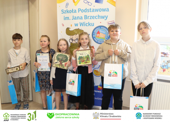 Grafika 7: Utworzenie ekoPracowni w Szkole Podstawowej w Wicku ze środków WFOŚiGW w Gdańsku