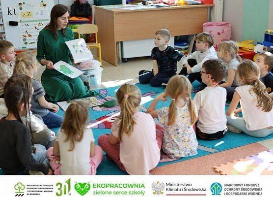 Grafika 16: Utworzenie ekoPracowni w Szkole Podstawowej w Szczenurzy ze środków WFOŚiGW w Gdańsku