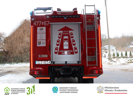 Grafika 1: Zakup średniego samochodu ratowniczo-gaśniczego dla Ochotniczej Straży Pożarnej w Łebieńcu