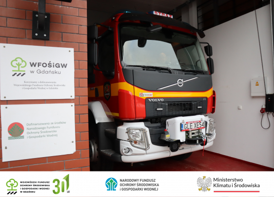 Grafika 4: Zakup średniego samochodu ratowniczo-gaśniczego dla Ochotniczej Straży Pożarnej w Łebieńcu