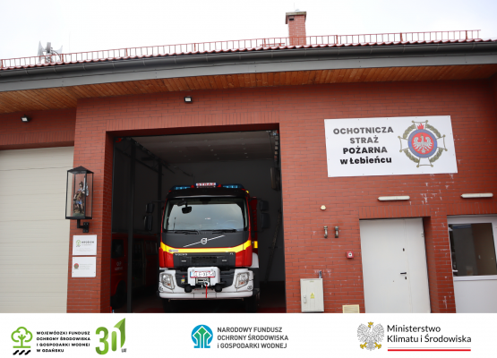 Grafika 6: Zakup średniego samochodu ratowniczo-gaśniczego dla Ochotniczej Straży Pożarnej w Łebieńcu