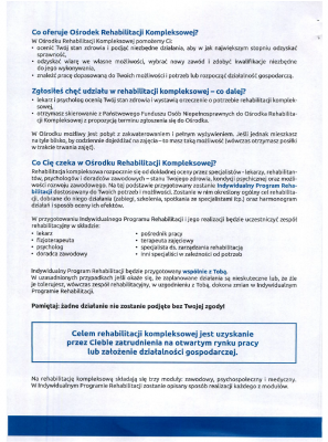 Grafika #3: Powrót do zdrowia - powrót do pracy.