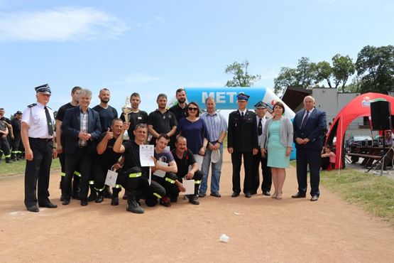 Grafika #9: Powiatowe Zawody Sportowo-Pożarnicze w Charbrowie