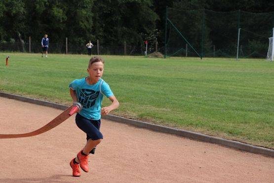 Grafika #3: Powiatowe Zawody Sportowo-Pożarnicze w Charbrowie