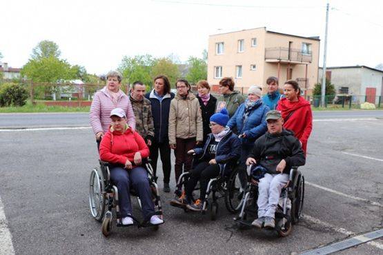 Grafika #0: Spotkanie osób niepełnosprawnych w OSP w Wicku