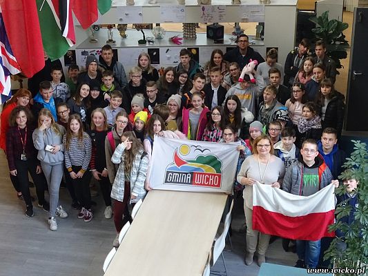 Grafika #33: Wyjazd edukacyjny dzieci z Gminy Wicko do Holandii.