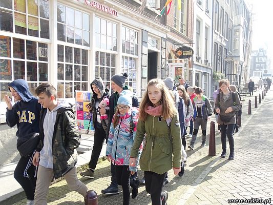 Grafika #25: Wyjazd edukacyjny dzieci z Gminy Wicko do Holandii.