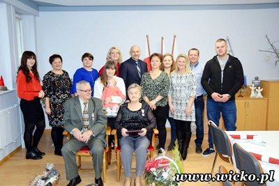 Grafika #2: Złote Gody Państwa Wiesławy i Henryka Rusinów z Wicka