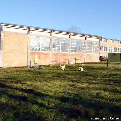 Grafika #0: Rozbudowa Szkoły Podstawowej w Szczenurzy - prace trwają!