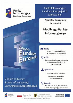 Grafika #1: Mobilny Punkt Informacyjny w Lęborku