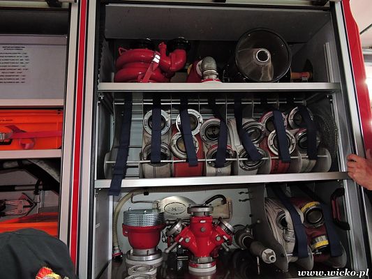 Grafika #3: Uczniowie szkół z terenu Gminy Wicko odwiedzili Komendę Powiatową Państwowej Straży Pożarnej w Lęborku