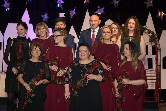 Grafika #3: Noworoczny Koncert kolęd i pastorałek gminnego zespołu RAPSODIA.