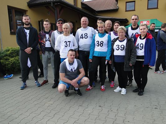 Grafika #1: Strażacy z Gminy Wicko na II Spartakiadzie Samorządowej w Nawojowej.