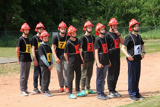 Grafika #4: Zawody Sportowo – Pożarnicze Młodzieżowych Drużyn Pożarniczych.