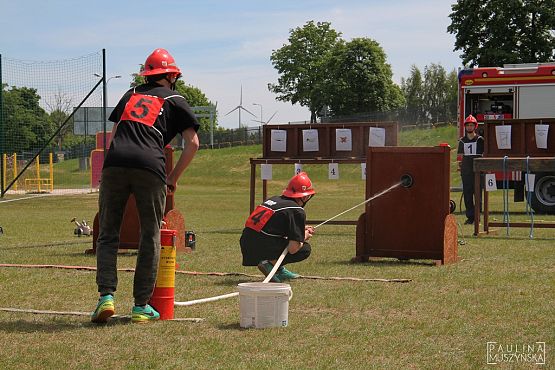 Grafika #7: Zawody Sportowo – Pożarnicze Młodzieżowych Drużyn Pożarniczych.