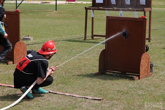 Grafika #8: Zawody Sportowo – Pożarnicze Młodzieżowych Drużyn Pożarniczych.