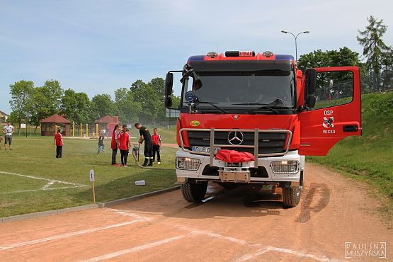 Grafika #35: Zawody Sportowo – Pożarnicze Młodzieżowych Drużyn Pożarniczych.