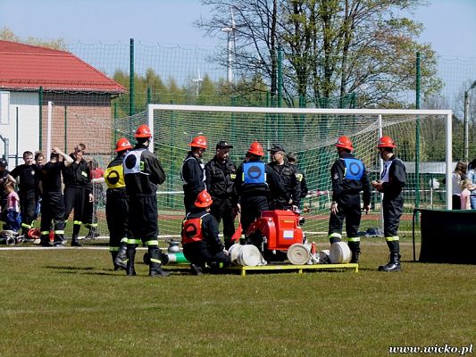 Grafika #4: Powiatowe Zawody Sportowo – Pożarnicze Seniorów jednostek OSP Powiatu Lęborskiego.