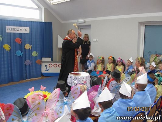 Grafika #8: WIELKIE OTWARCIE PRZEDSZKOLA W WICKU.