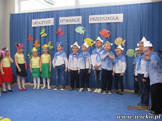 Grafika #18: WIELKIE OTWARCIE PRZEDSZKOLA W WICKU.